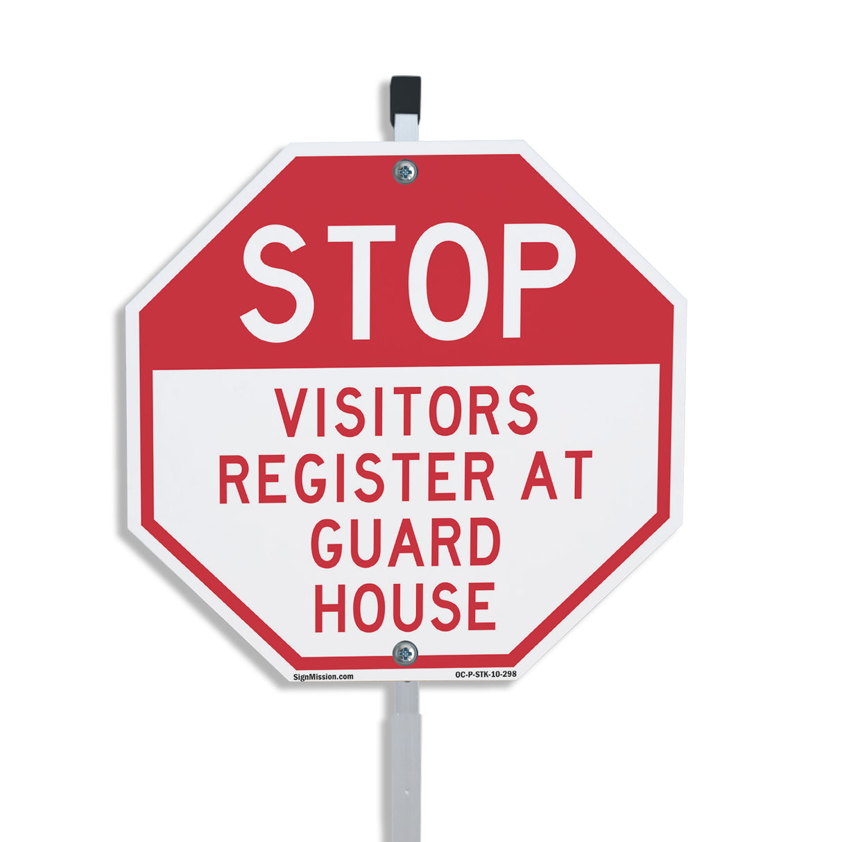 Stop Visitors Register at Guard House