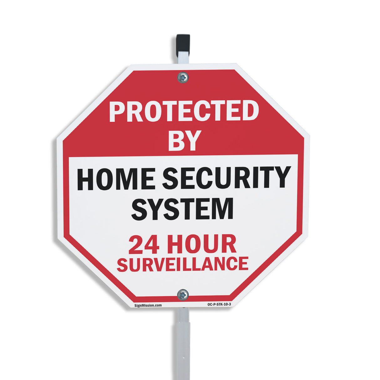 Protected By Home Security System 24 Hour Surveillance