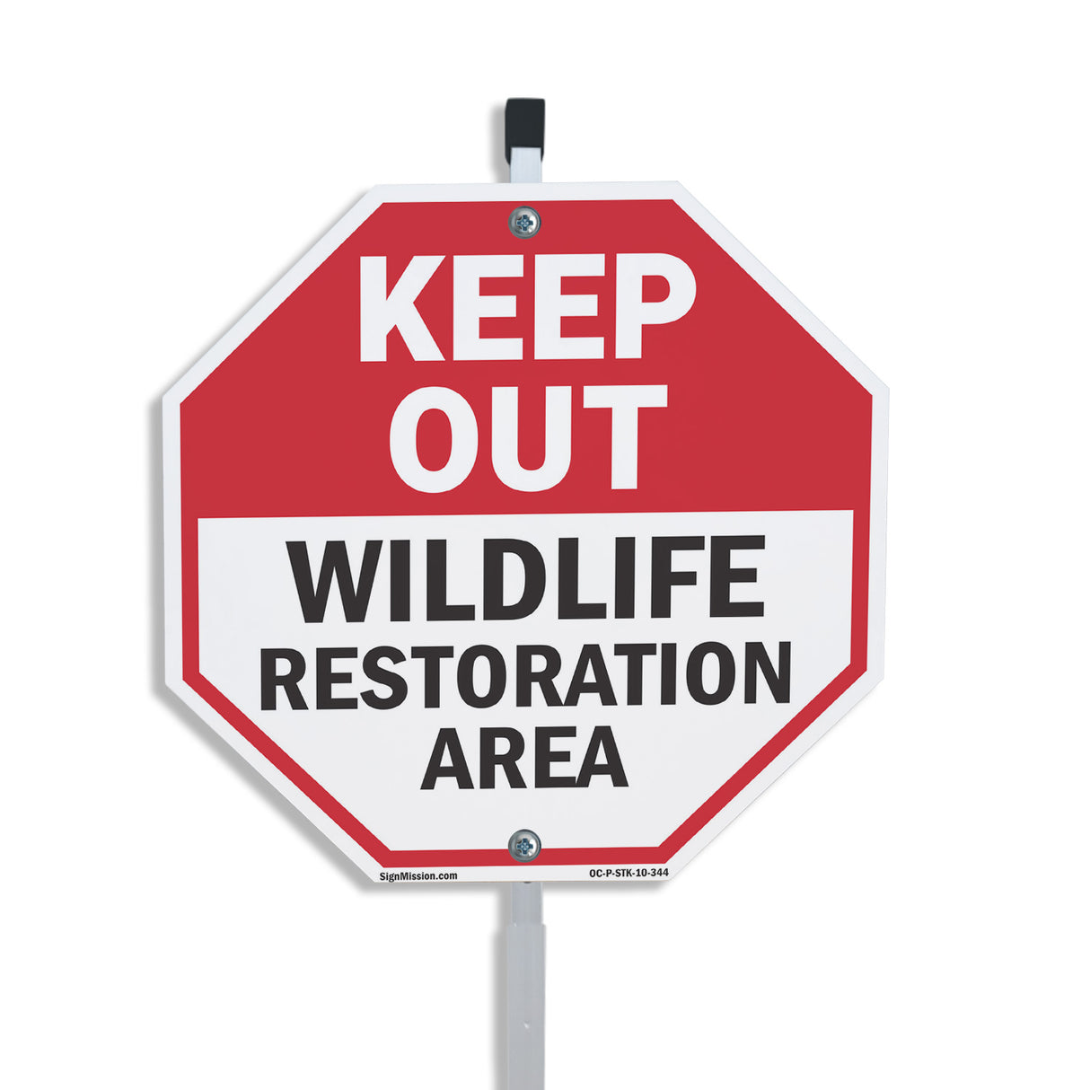 Keep Out Wildlife Restoration Area