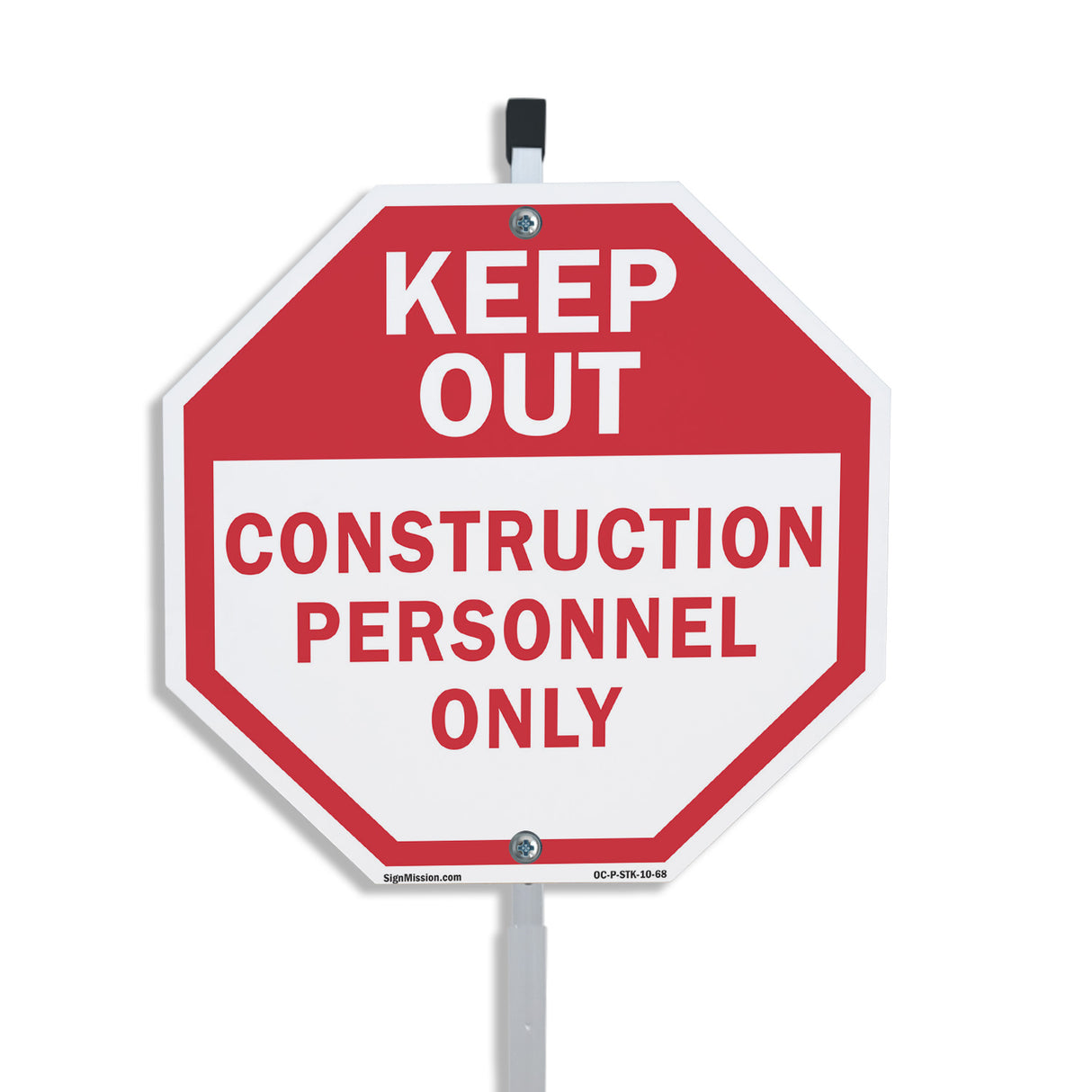 Keep Out Construction Personnel Only