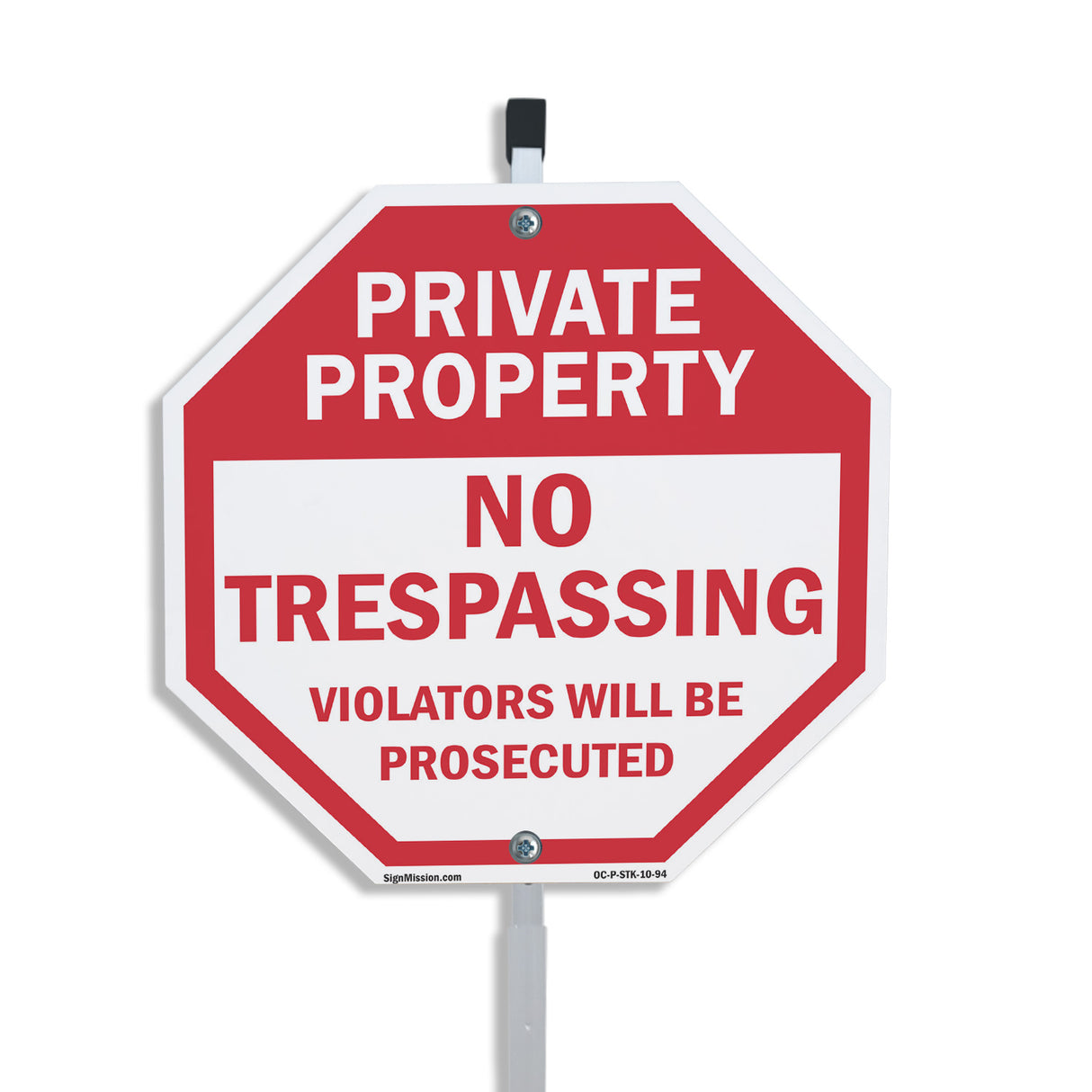 Private Property No Trespassing Violators Will Be Prosecuted