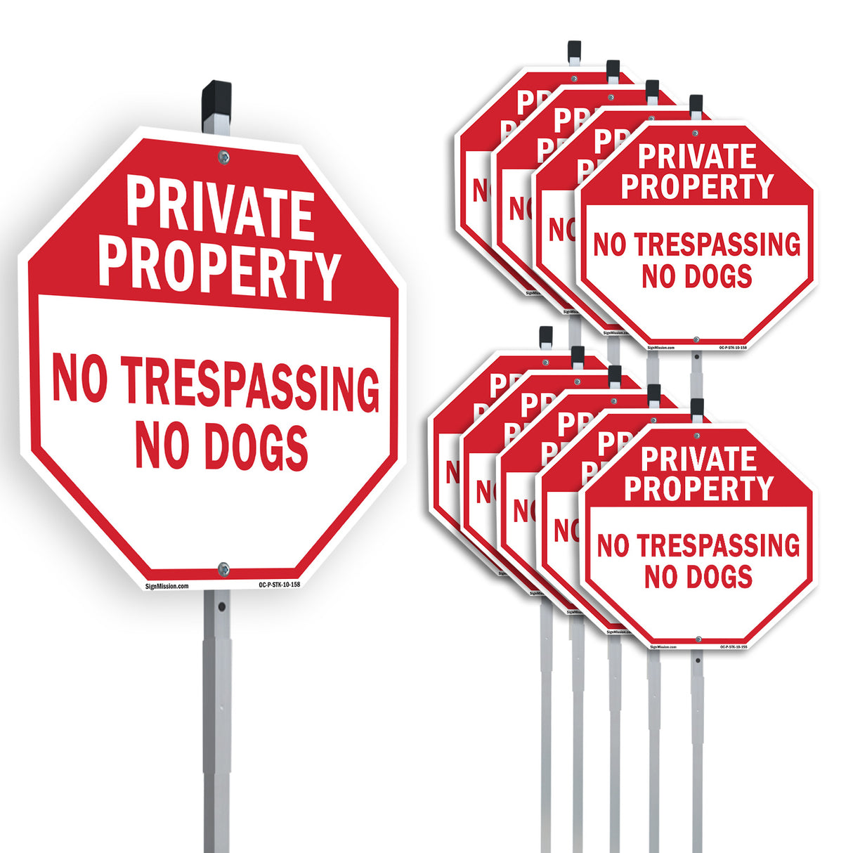 Private Property No Trespassing No Dogs