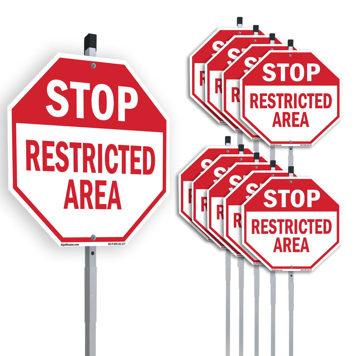 Stop Restricted Area