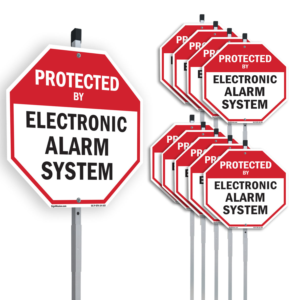 Protected By Electronic Alarm System