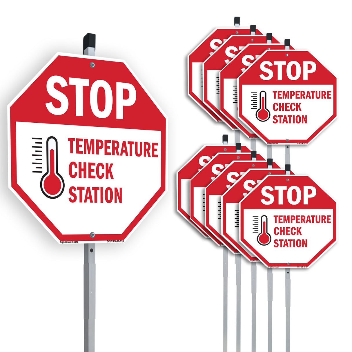 Stop Temperature Check Station