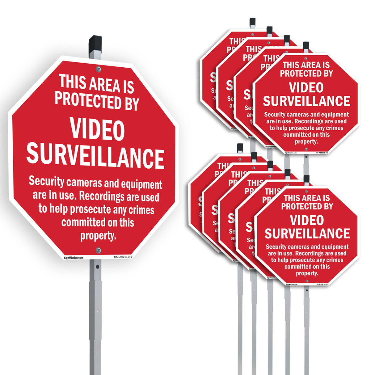 This Area Is Protected by Video Surveillance Security Cameras and Equipment Are in Use. Recordings Are