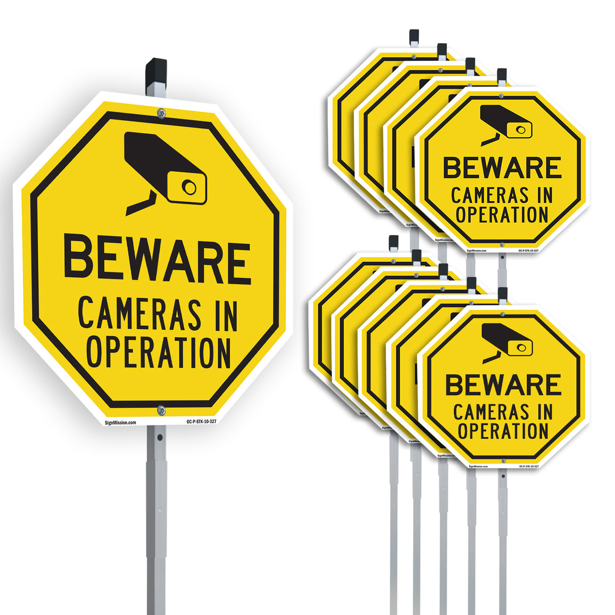 Beware Cameras in Operation