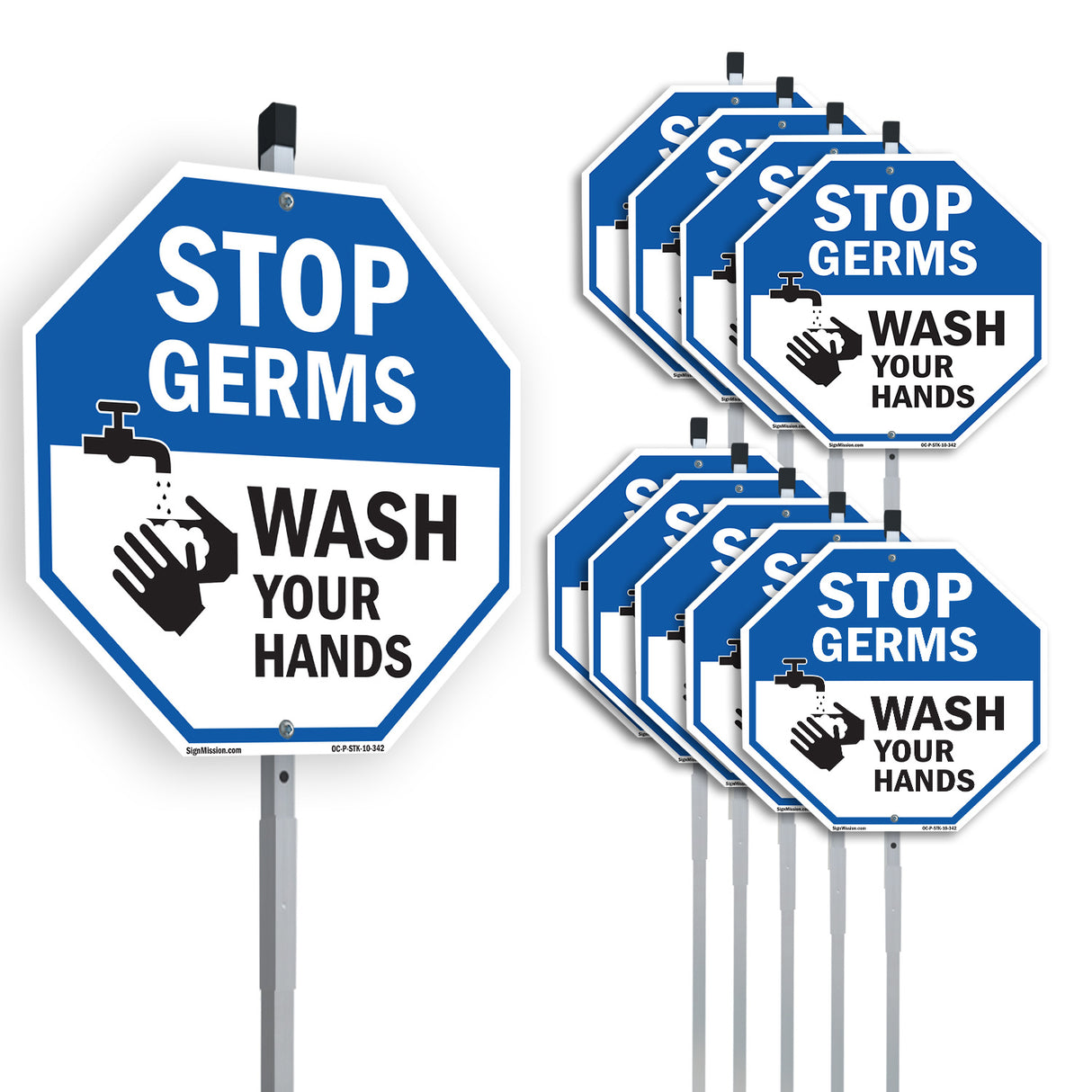 Stop Germs Wash Your Hands