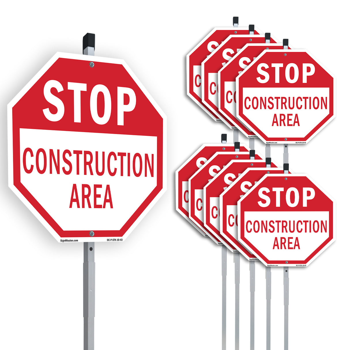 Stop Construction Area
