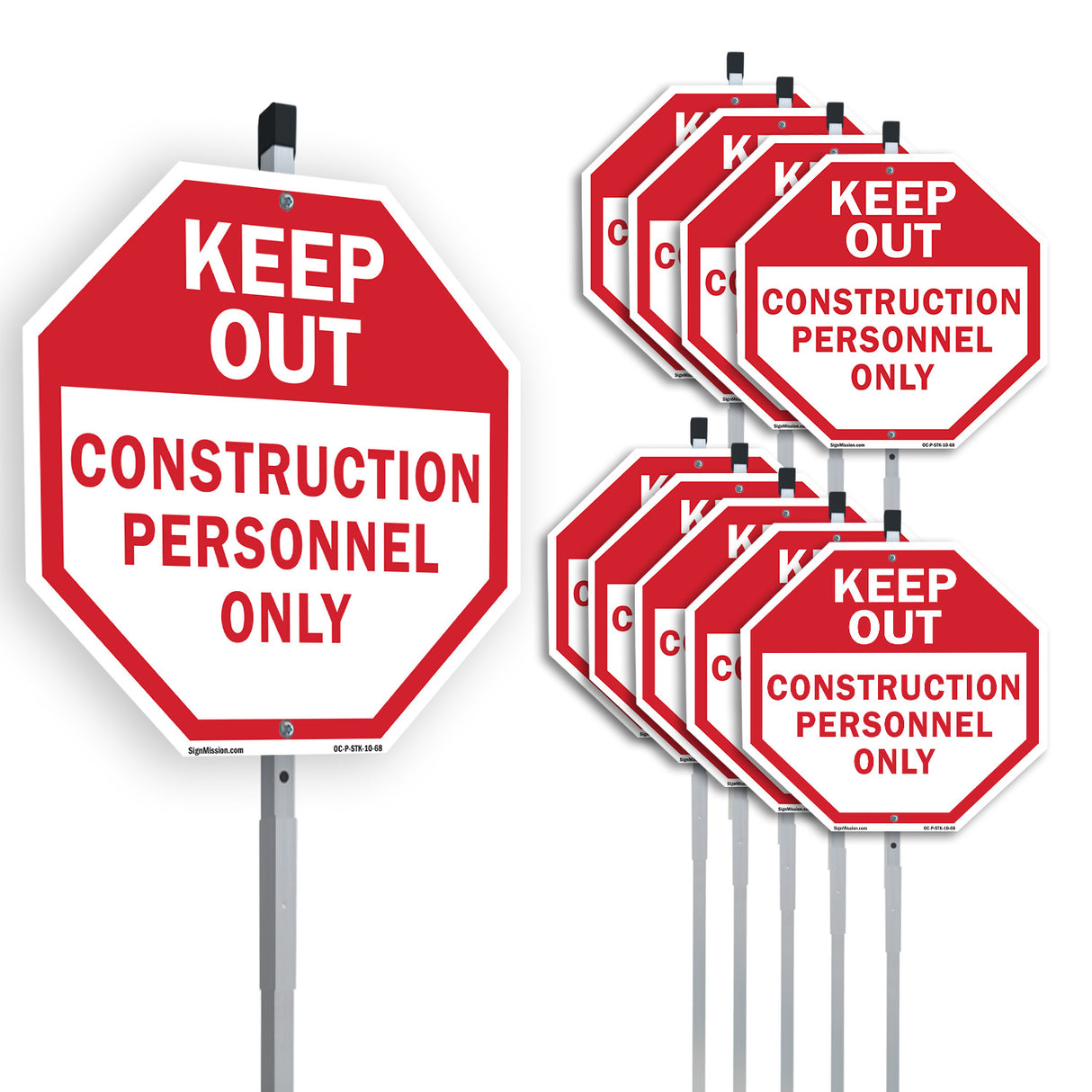 Keep Out Construction Personnel Only