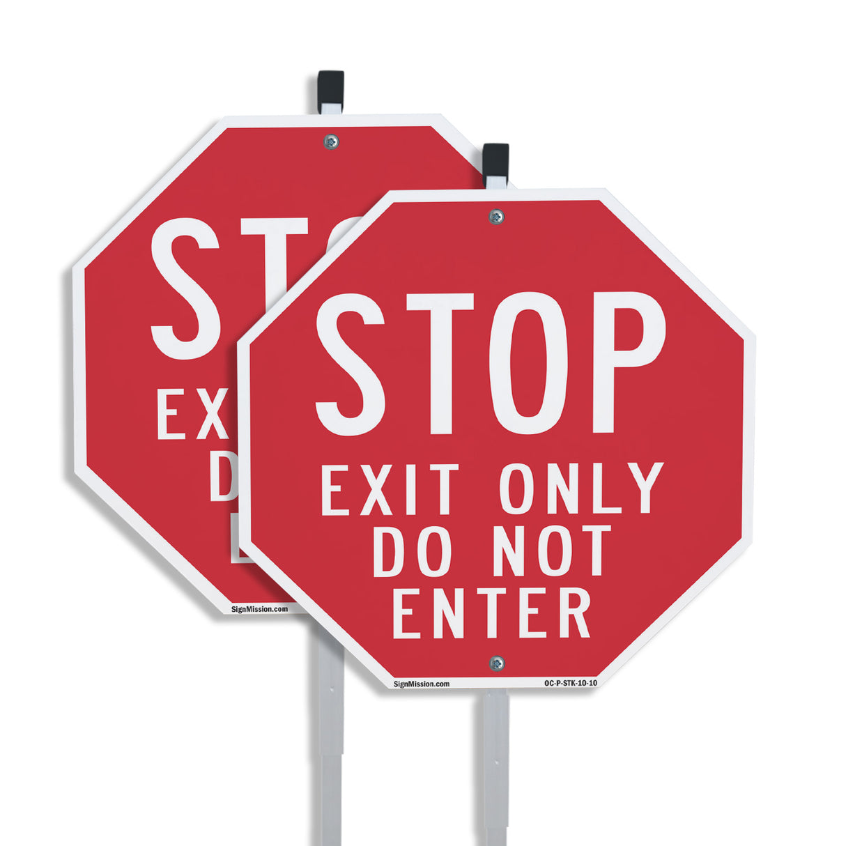 Stop Exit Only Do Not Enter