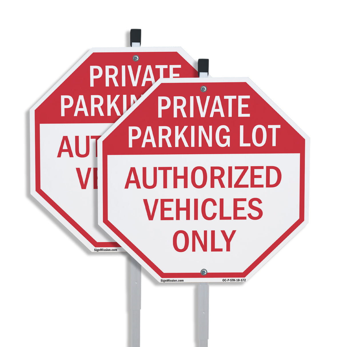 Private Parking Lot Authorized Vehicles Only