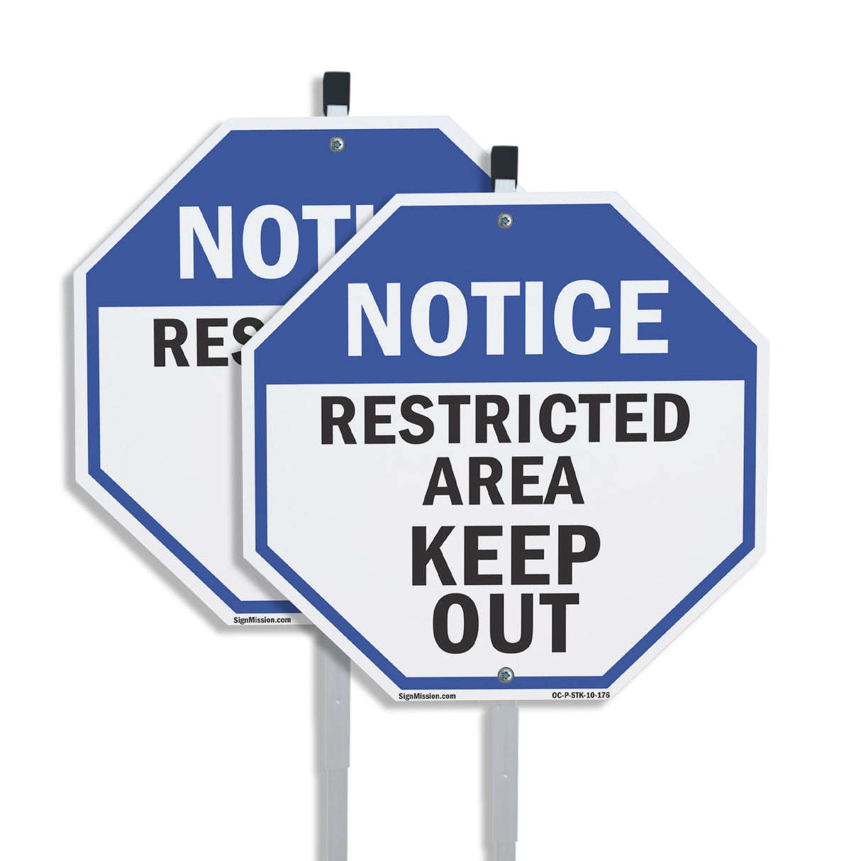 Notice Restricted Area Keep Out