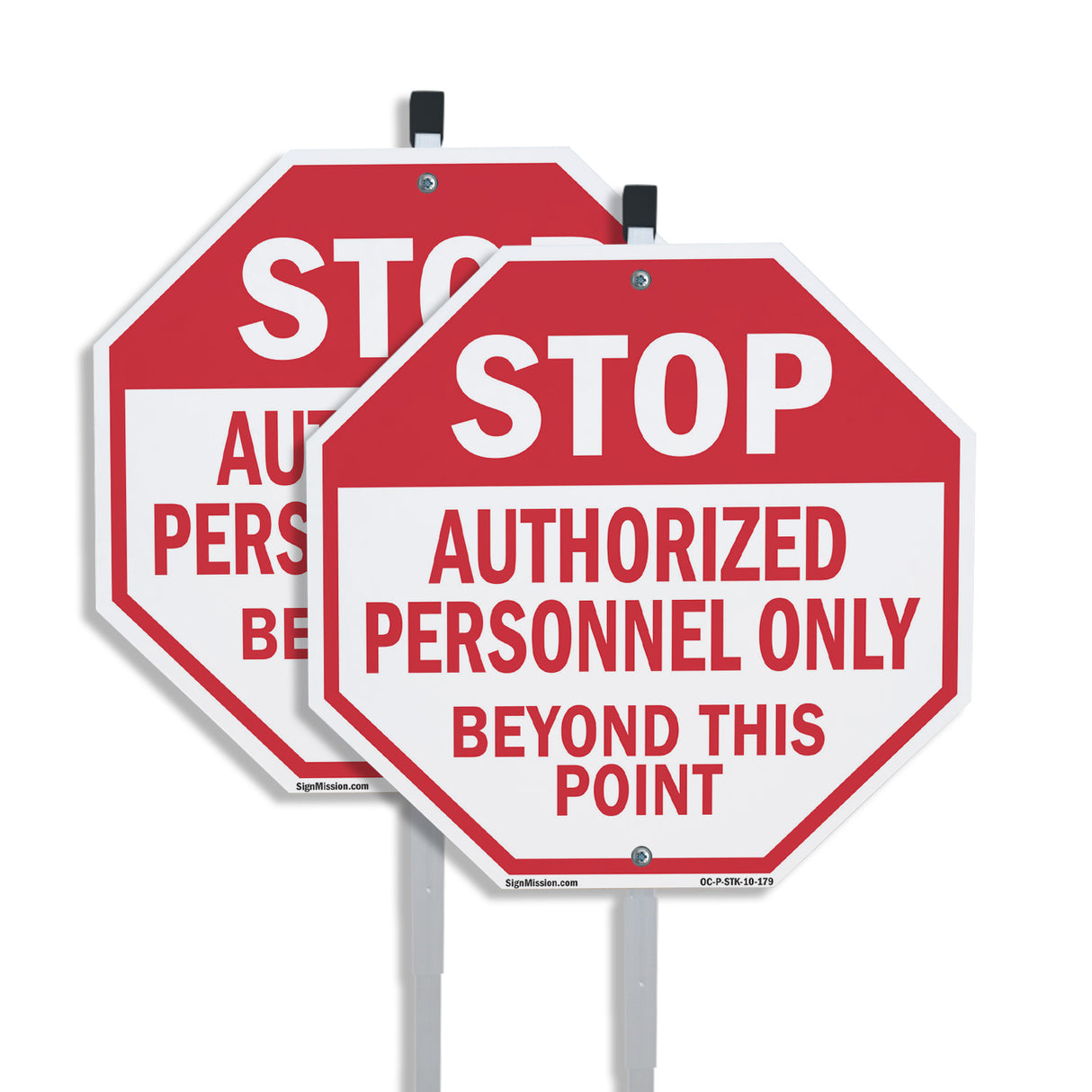 Stop Authorized Personnel Only Beyond This Point