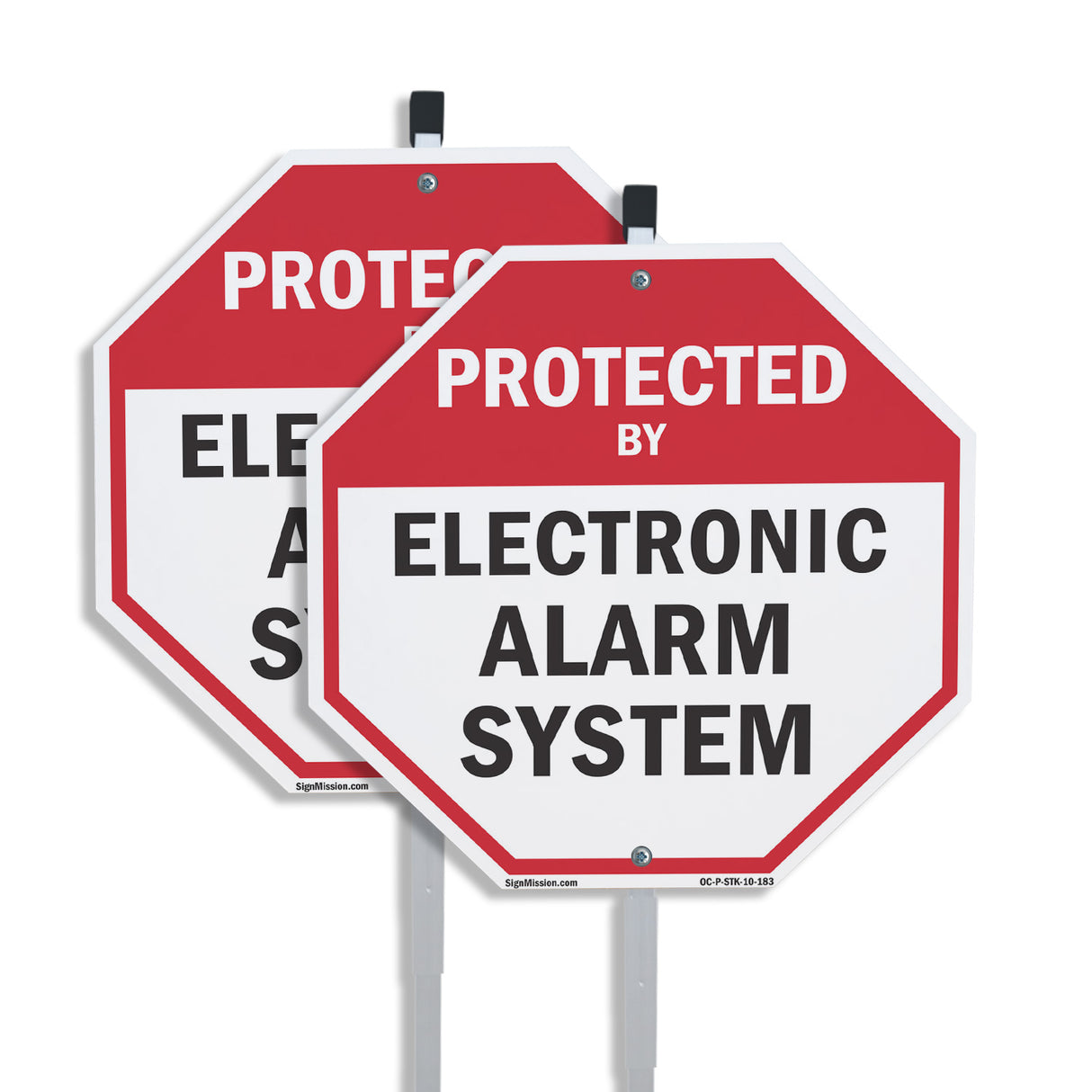 Protected By Electronic Alarm System