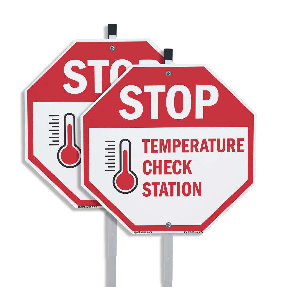 Stop Temperature Check Station
