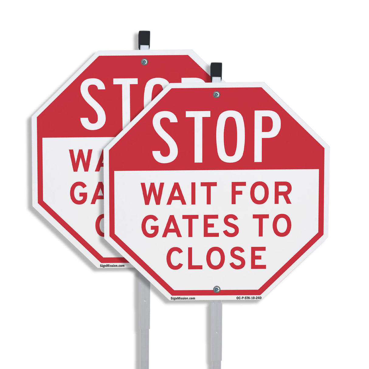 Stop Wait for Gates to Close