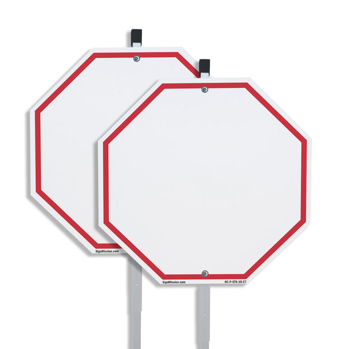 Blank Sign White Background