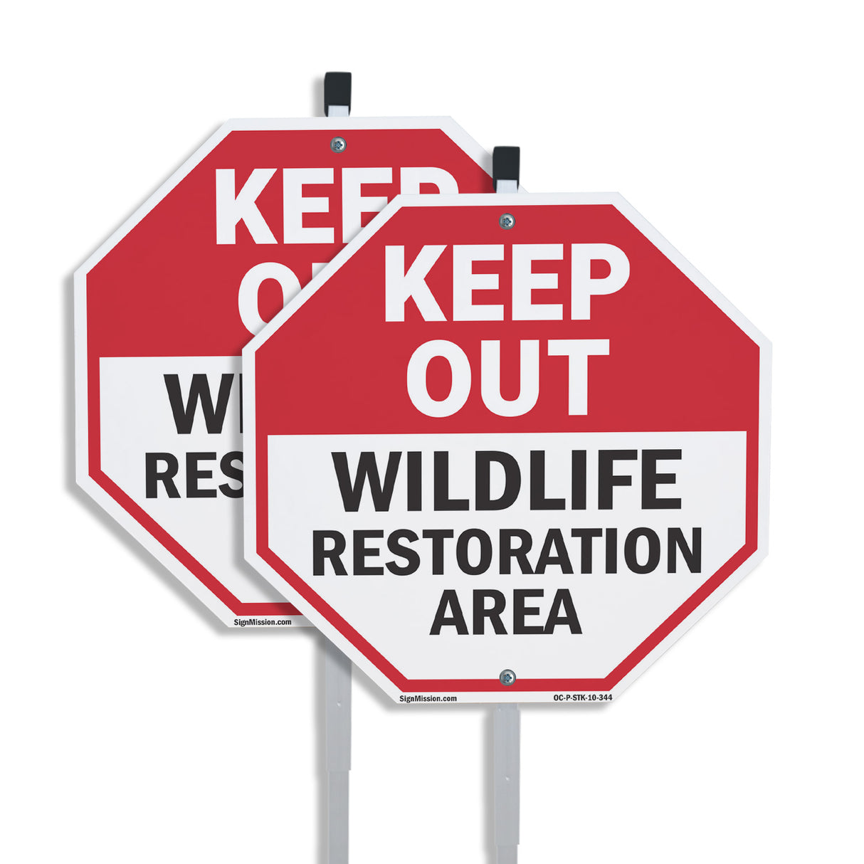 Keep Out Wildlife Restoration Area
