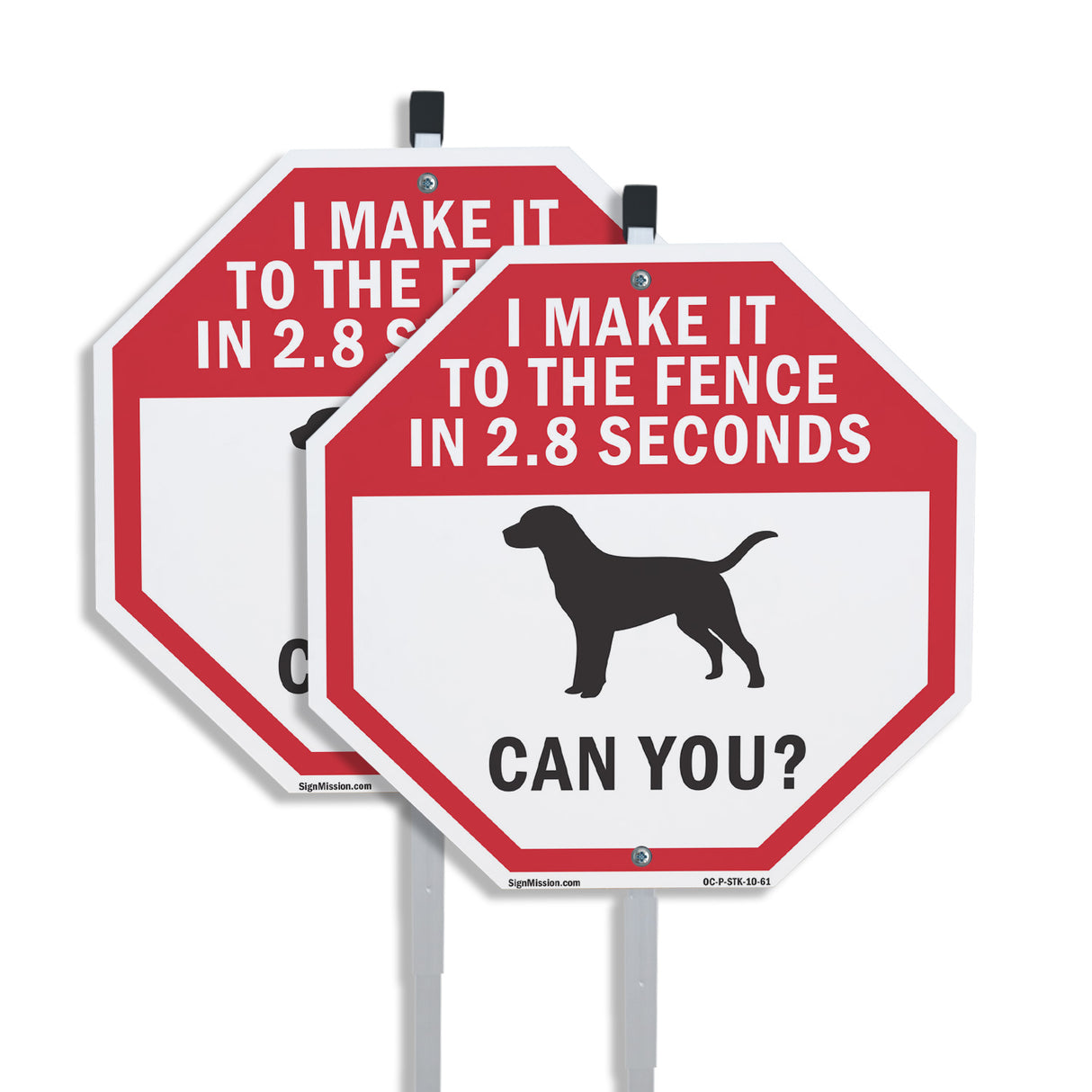 I Make It to The Fence In 2.8 Seconds Can You?