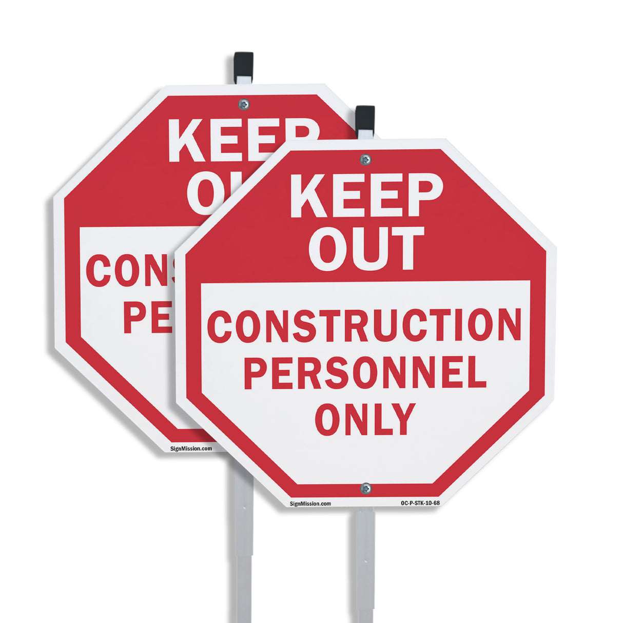 Keep Out Construction Personnel Only