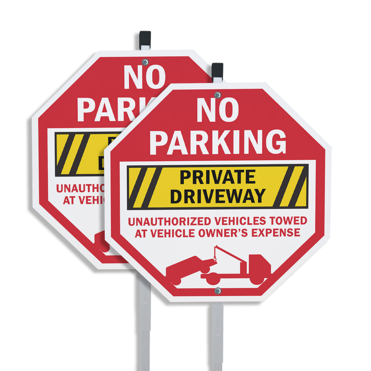No Parking Private Driveway Unauthorized Vehicles Towed at Vehicle Owner's Expense