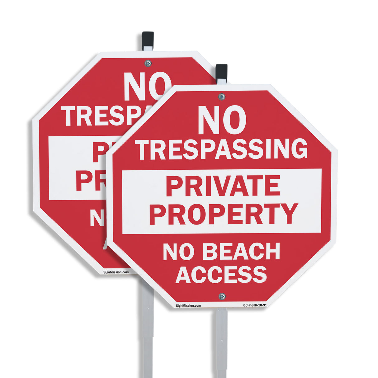 No Trespassing Private Property No Beach Access