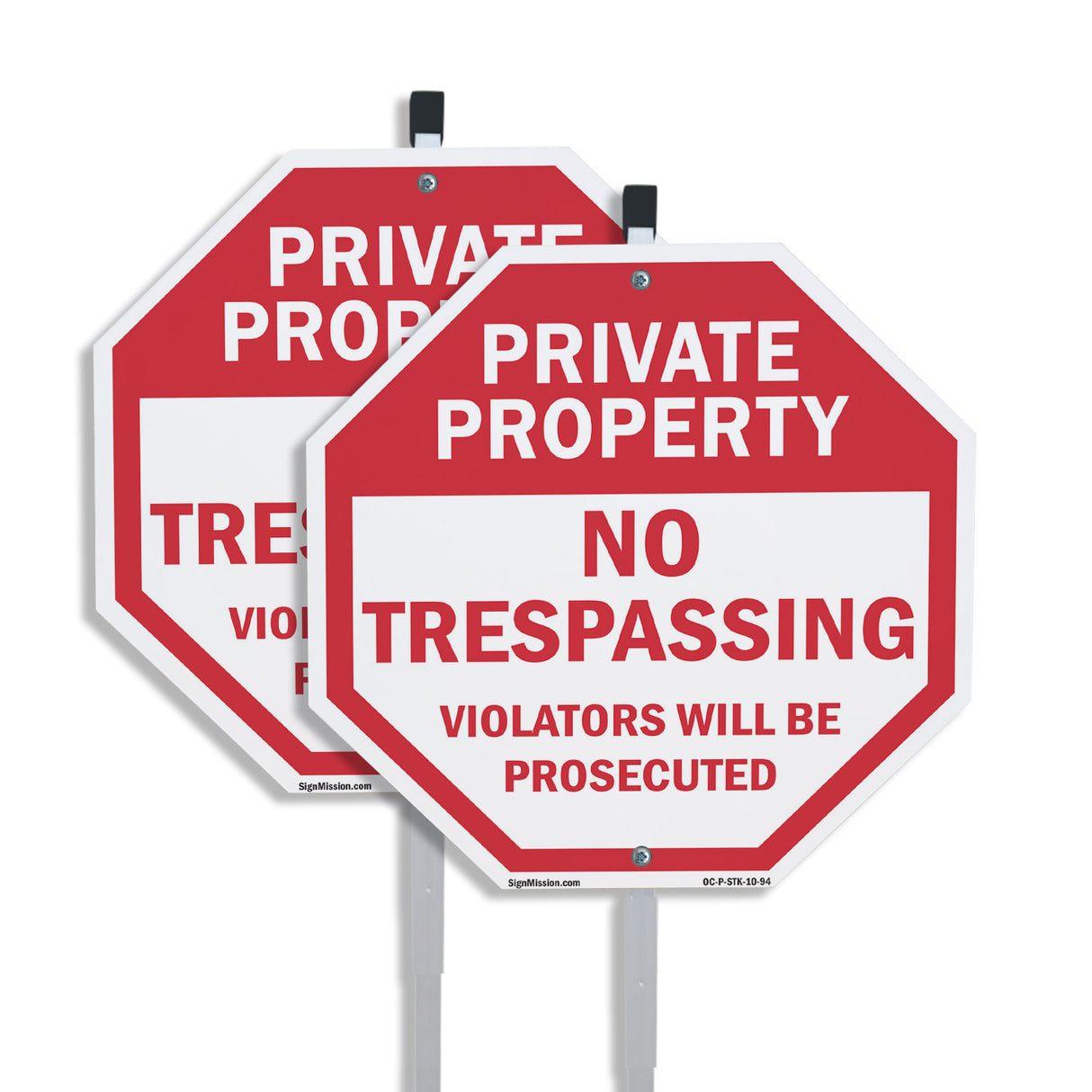 Private Property No Trespassing Violators Will Be Prosecuted