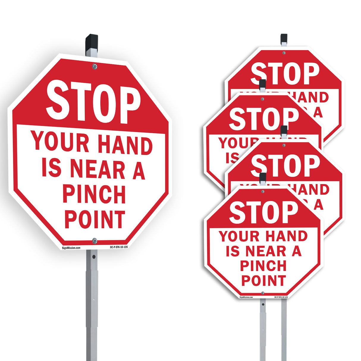 Stop Your Hand Is Near a Pinch Point