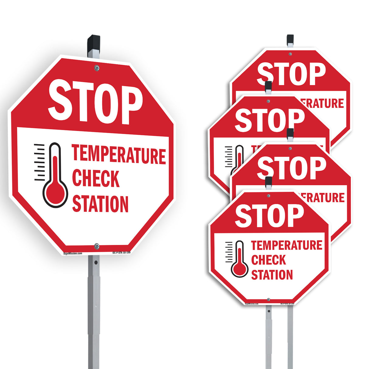 Stop Temperature Check Station