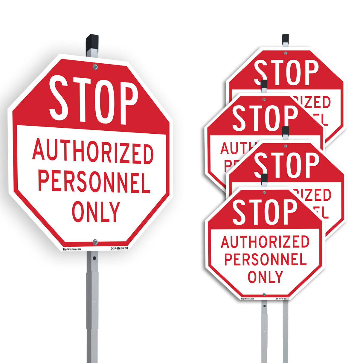 Stop Authorized Personnel Only