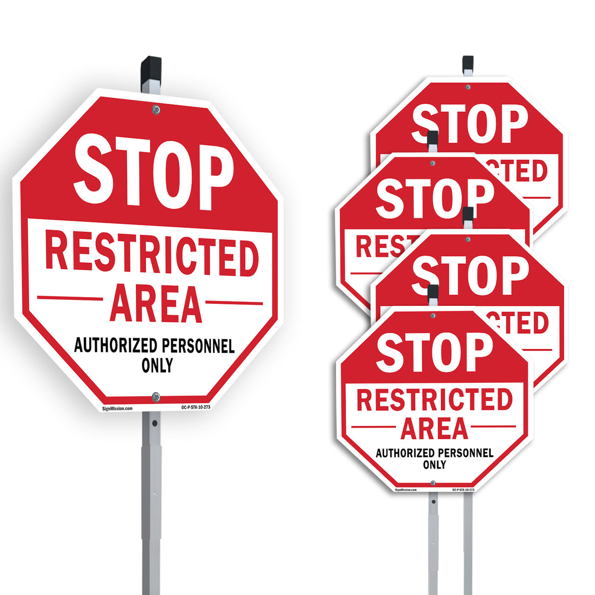 Stop Restricted Area Authorized Personnel Only