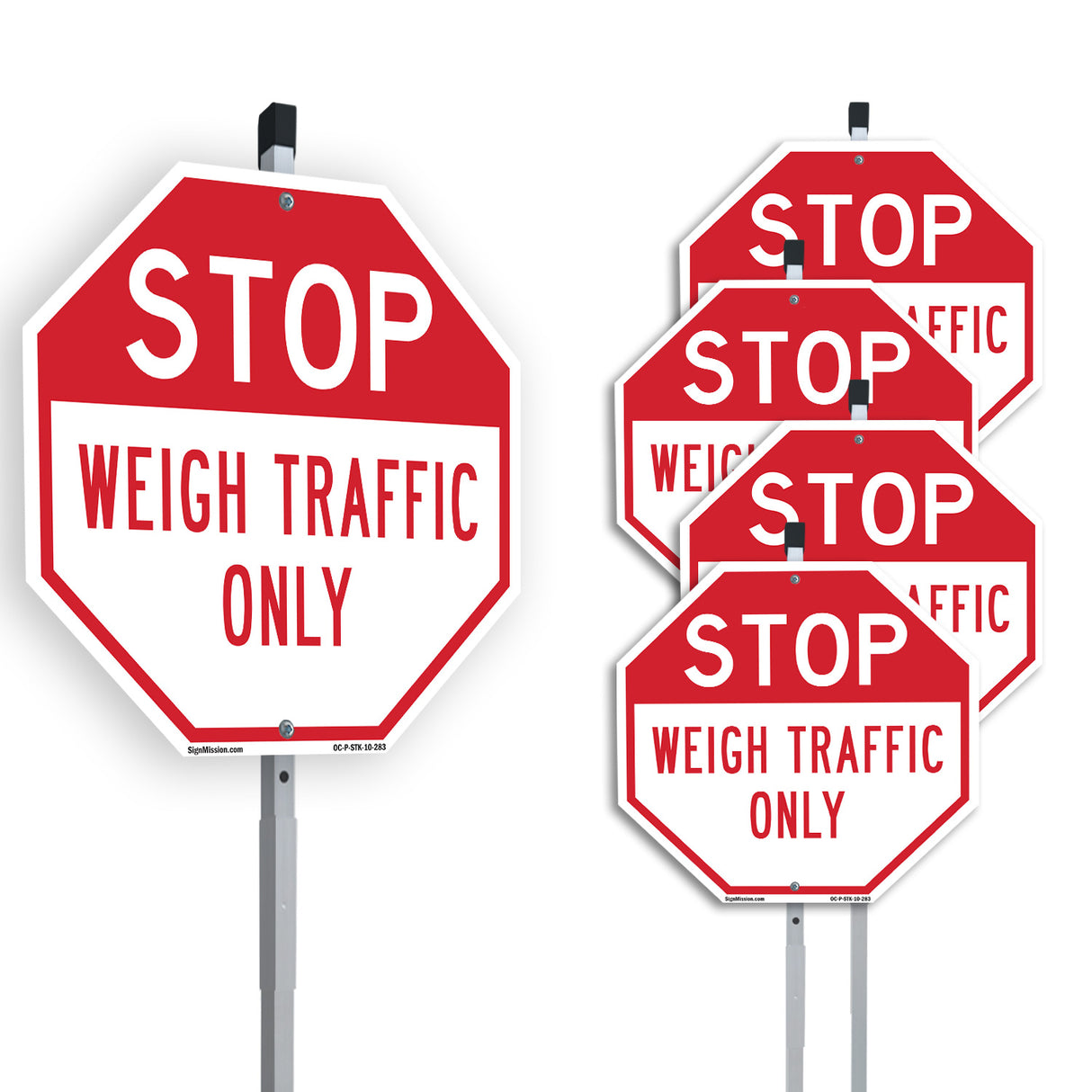 Stop Weigh Traffic Only