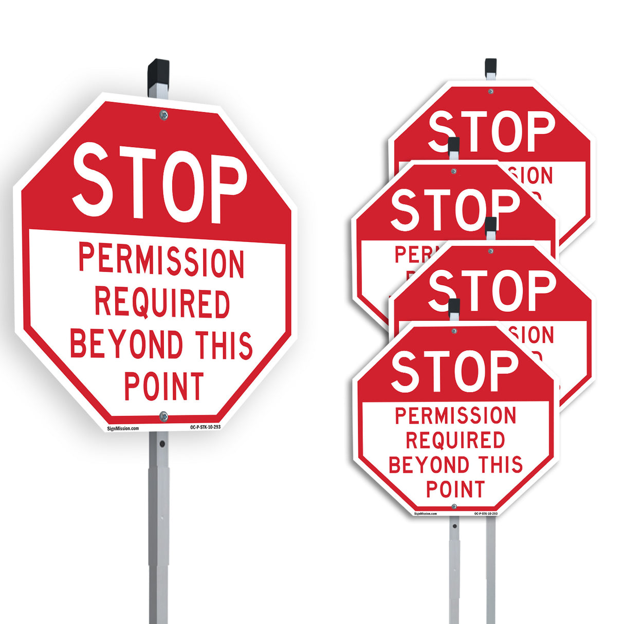 Stop Permission Required Beyond This Point