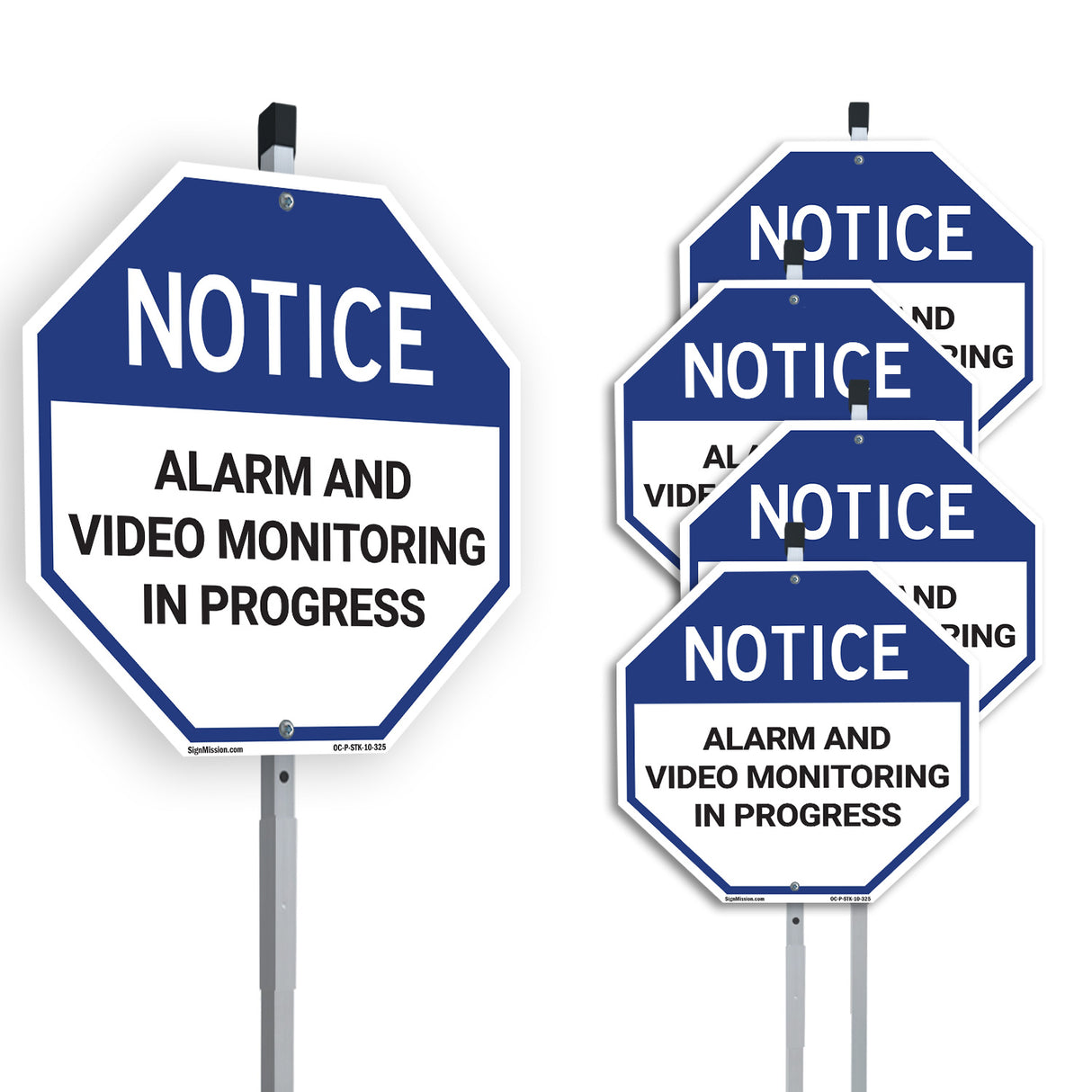 Notice Alarm and Video Monitoring in Progress