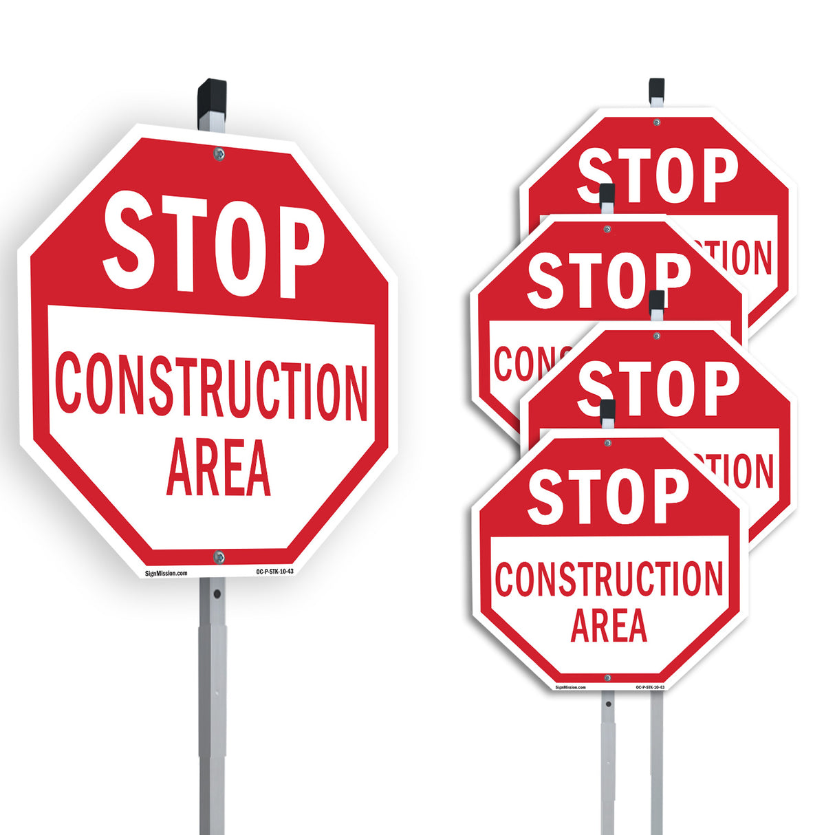 Stop Construction Area