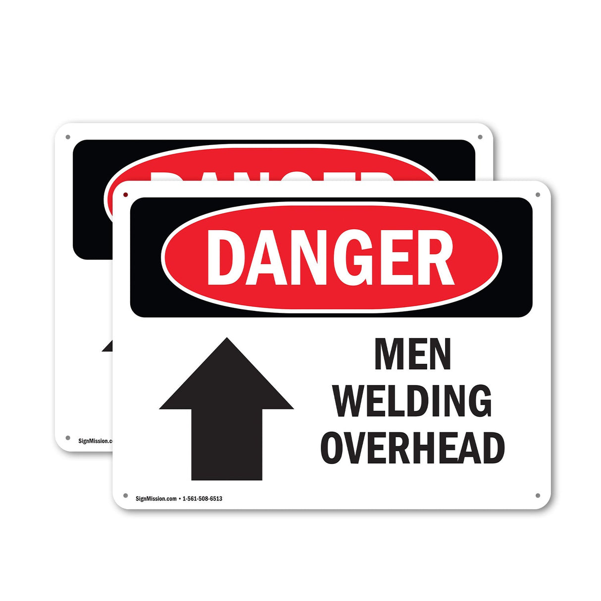 Men Welding Overhead