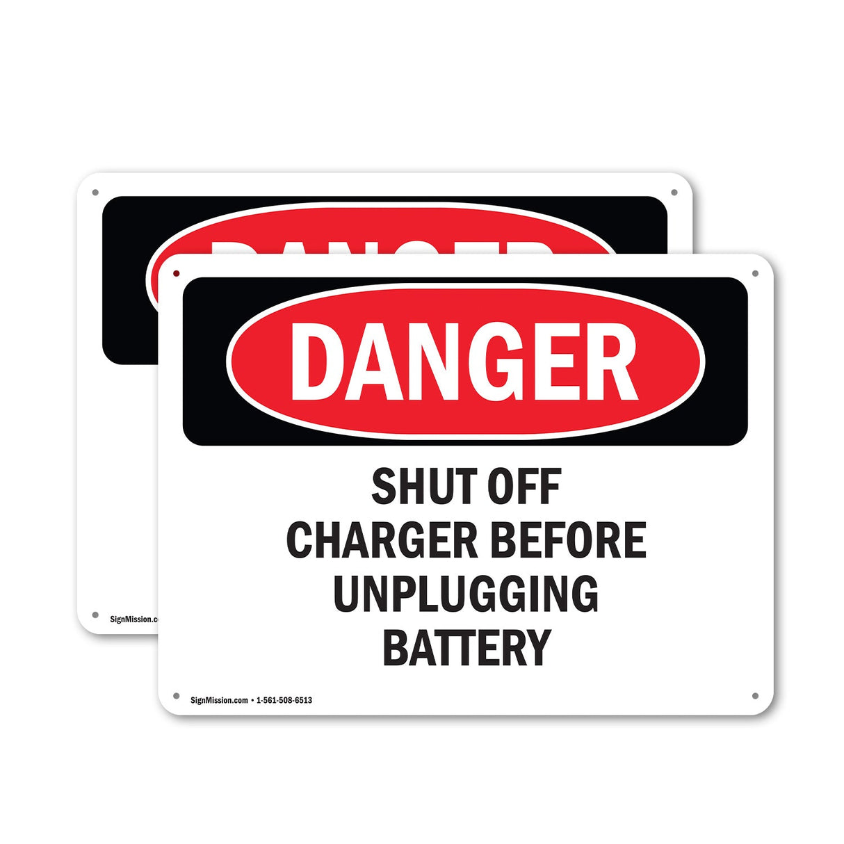 Shut Off Charger Before Unplugging Battery