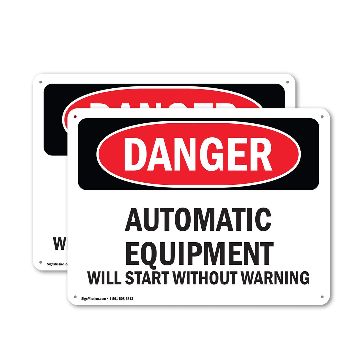 Automatic Equipment Start Without Warning