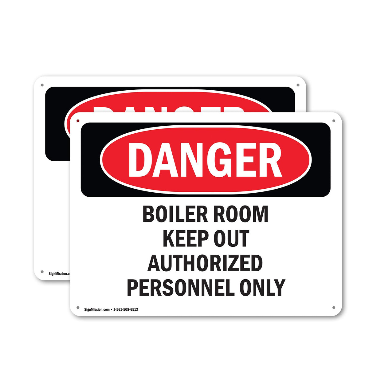 Boiler Room Keep Authorized Personnel