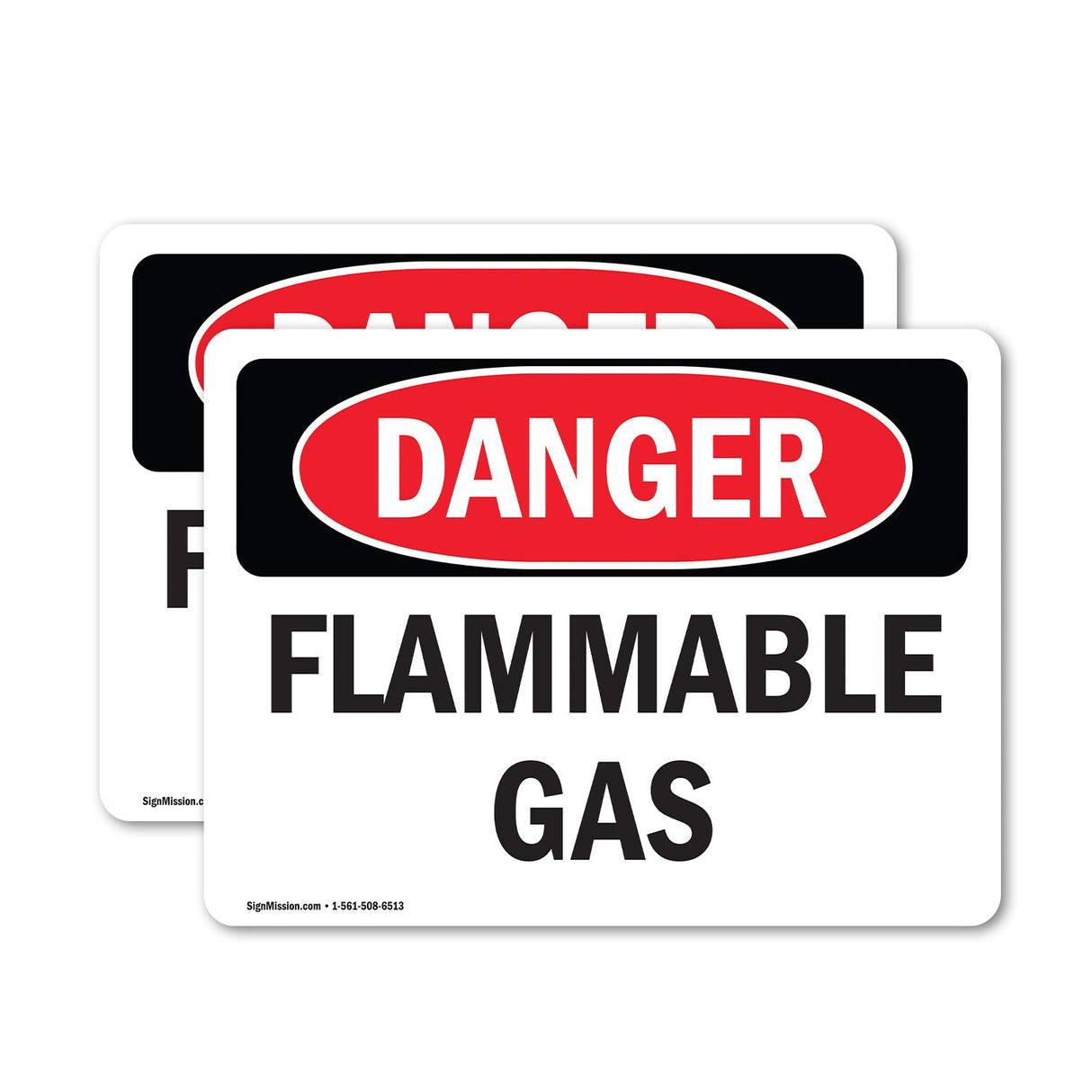 Portrait Flammable Gas
