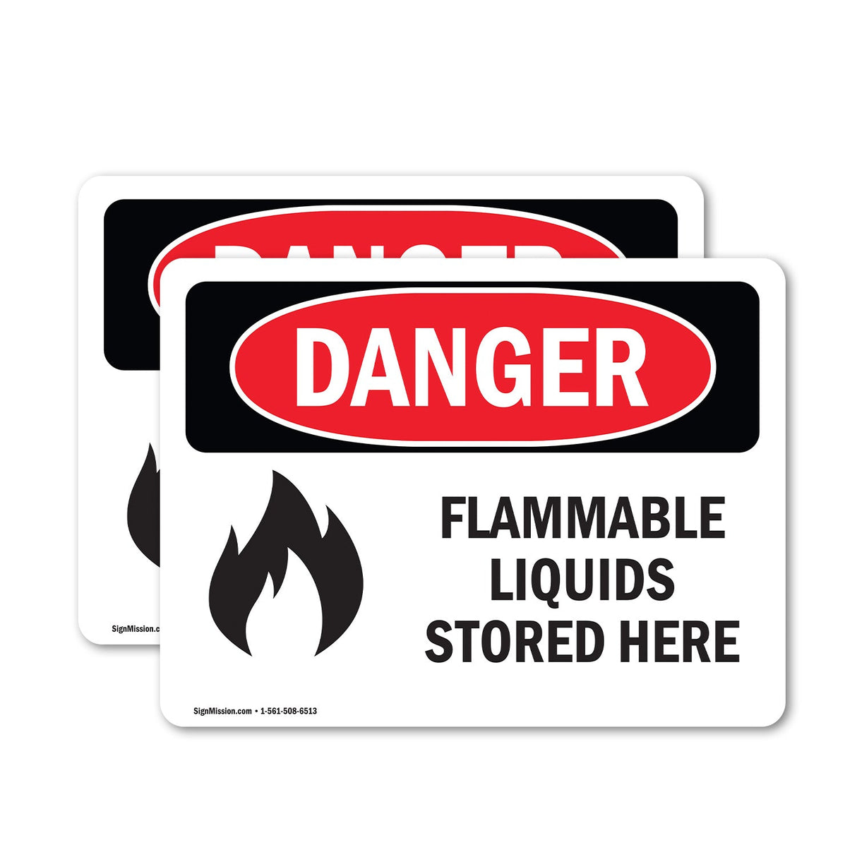 Flammable Liquids Stored Here