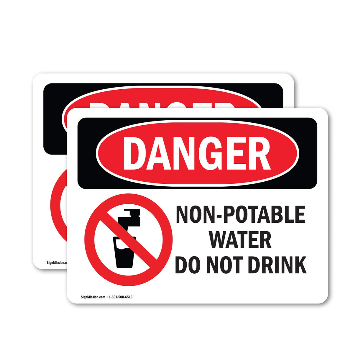 Non-Potable Water Do Not Drink