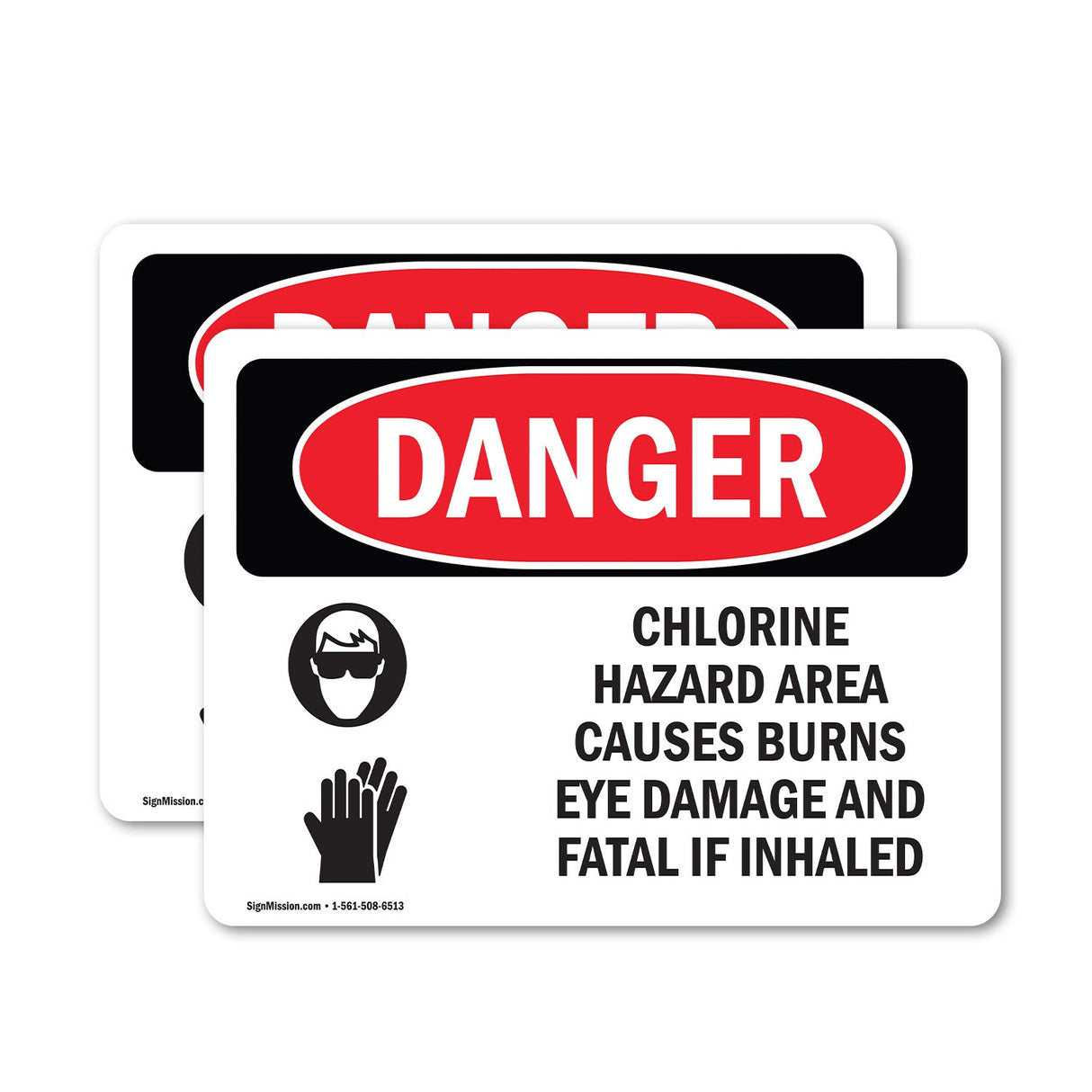 Portrait Chlorine Hazard