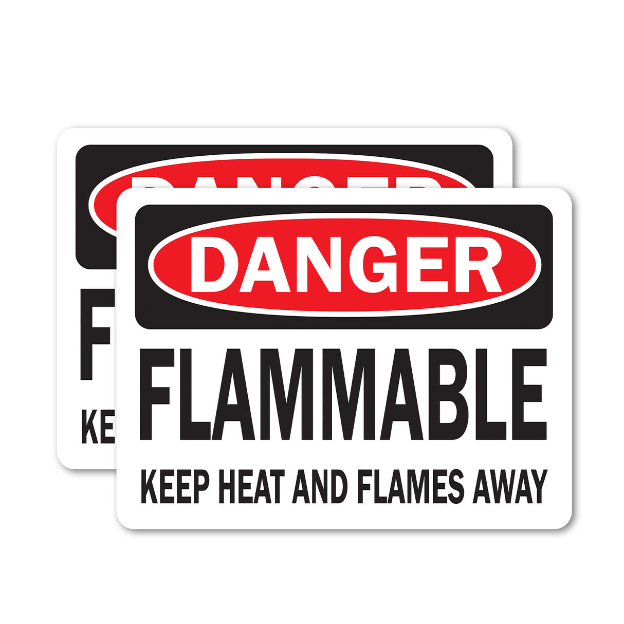 Flammable Keep Heat and Flames Away