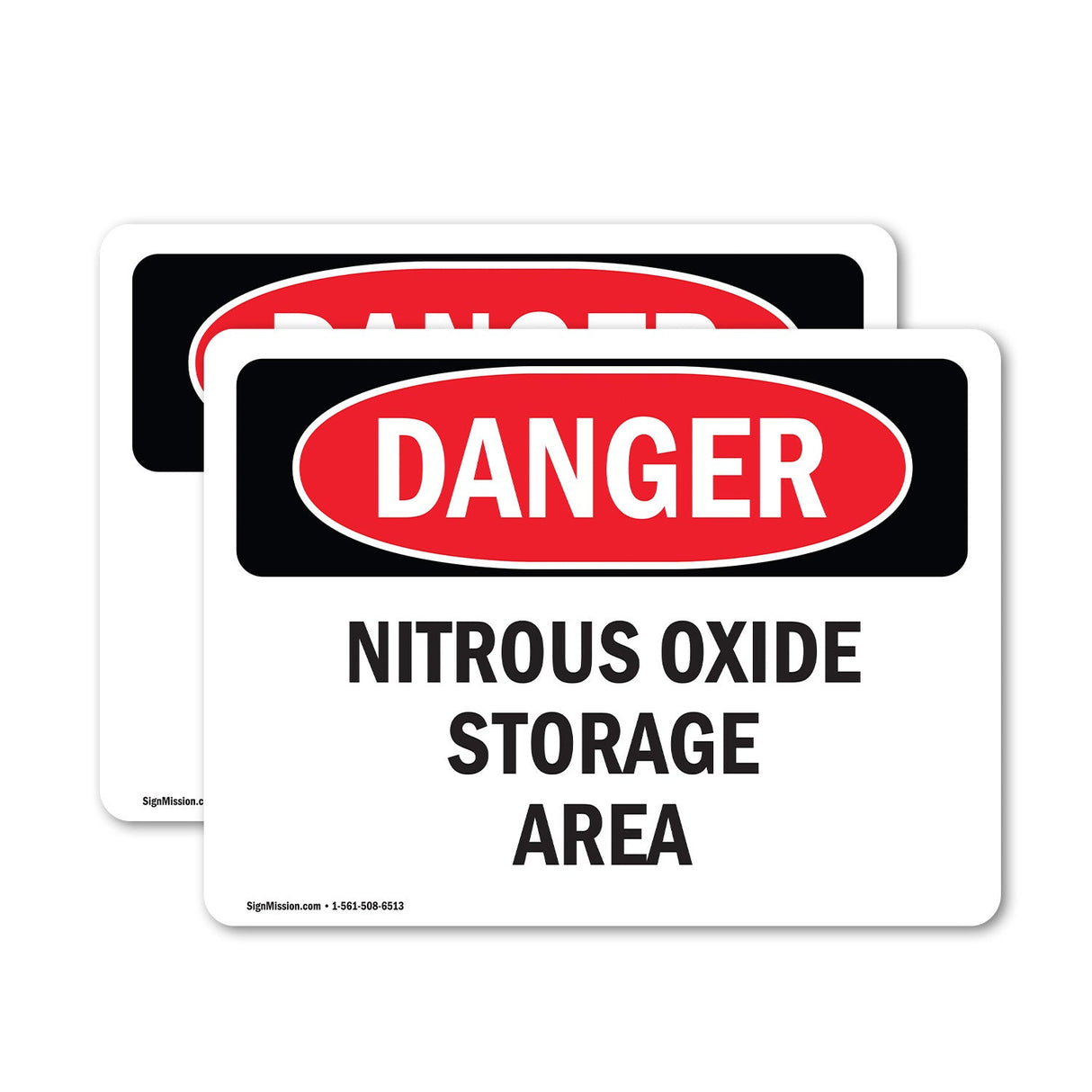 Nitrous Oxide Storage Area