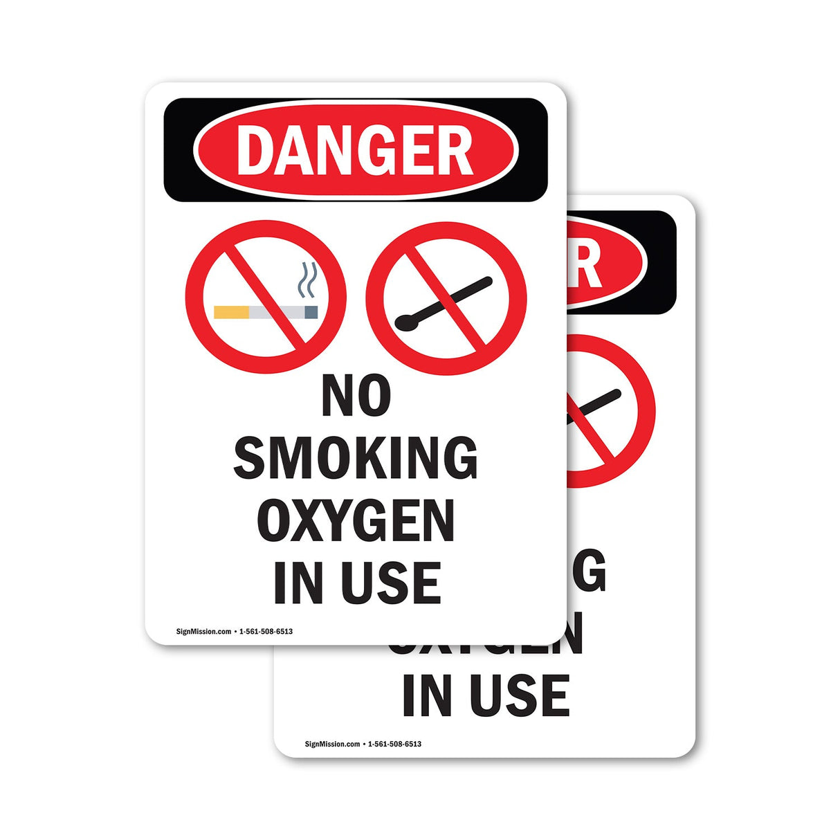 No Smoking Oxygen In Use