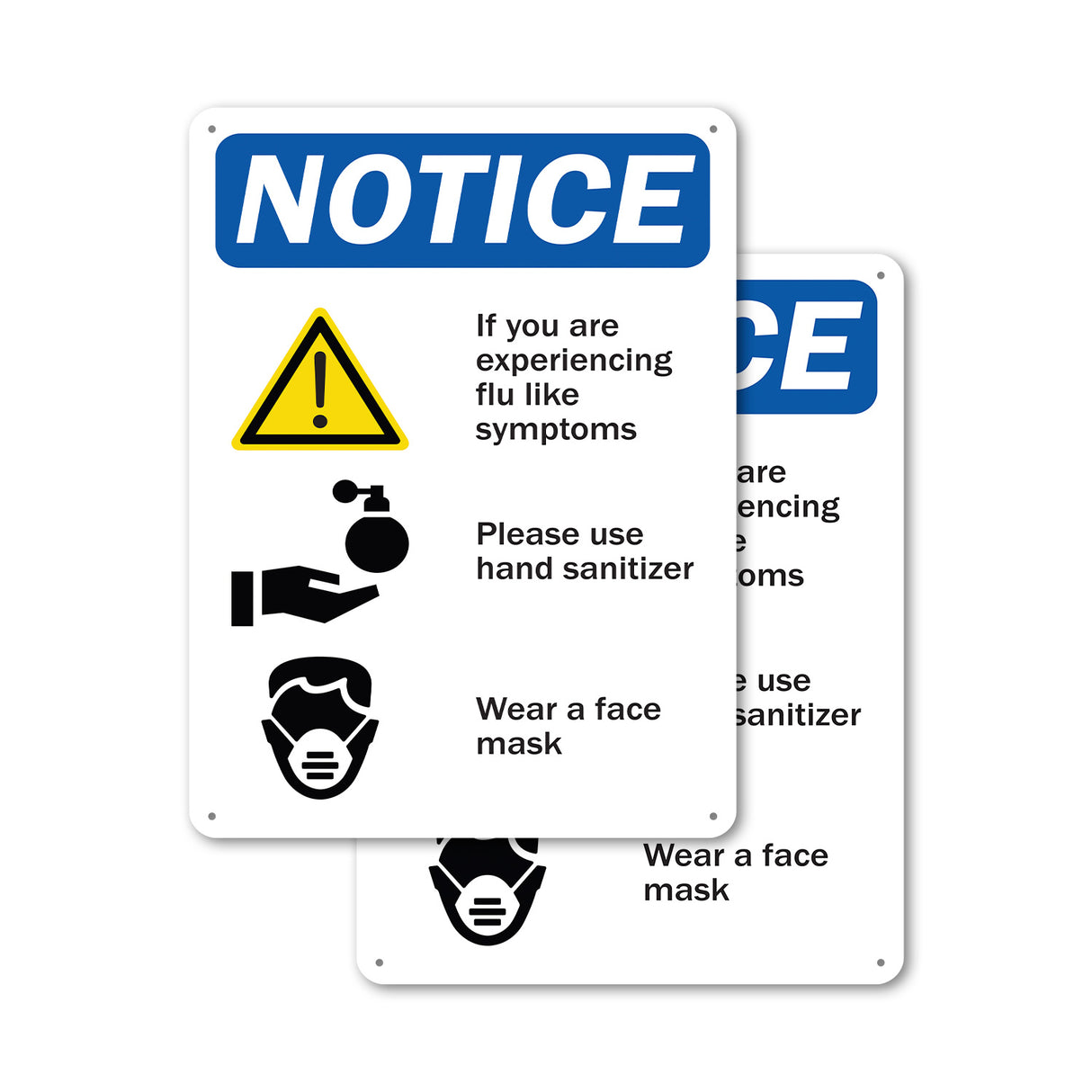 Notice Flu Symptoms