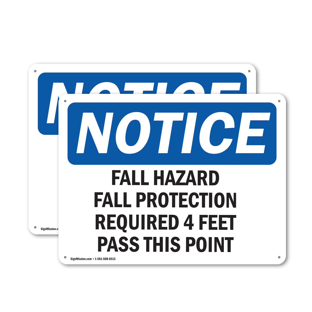 Fall Hazard Fall Protection Required 4 Feet