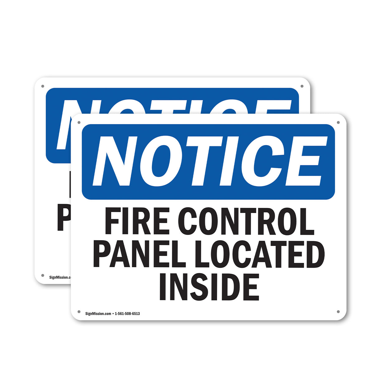 Fire Control Panel Located Inside
